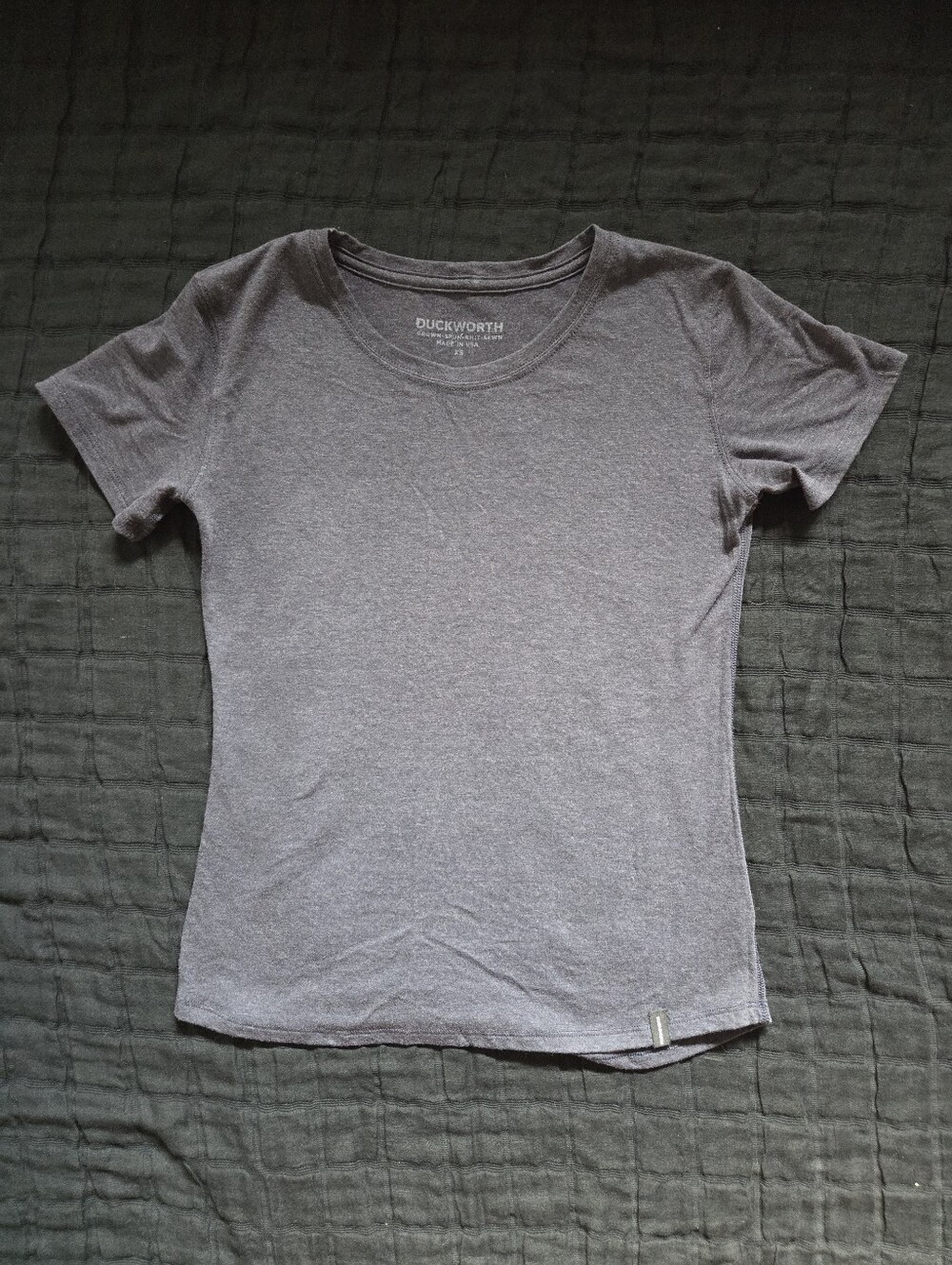 Duckworth Women's Merino Blend Short Sleeve Crewneck T-Shirt